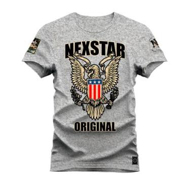 Imagem de Camiseta Plus Size Estampada Premium Algodão Original Nexstar, G3, Cin