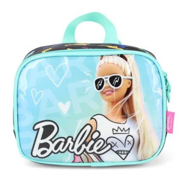 Imagem de Lancheira Térmica, Barbie, Mão e Costas, Verde - Luxcel