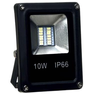 Imagem de Refletor Holofote de Led 10W Branco Frio - AL