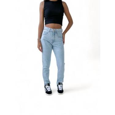 Imagem de Calça Feminina Mom Jeans Clara Cintura Alta Go Girl, 34