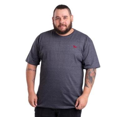 Imagem de Camiseta Básica Gola Redonda Plus Size Conforto Todo Dia Compre Agora 