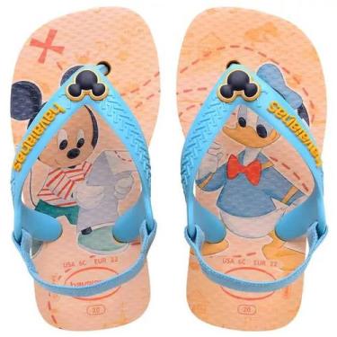 Imagem de Chinelo Havaianas Baby Disney Classics FC, Amarelo pop, 22