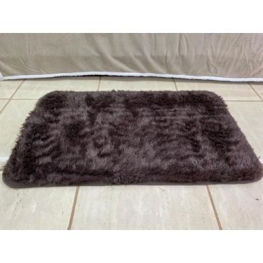 Imagem de Tapete Passadeira Felpudo Para Sala Quarto Closet 1,00 x 0,60 Toque Ex