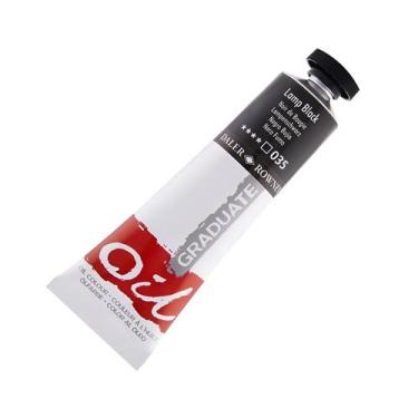 Imagem de Tinta oleo graduate 38ml daler & rowney escolha a cor, 035 - LAMP BLAC