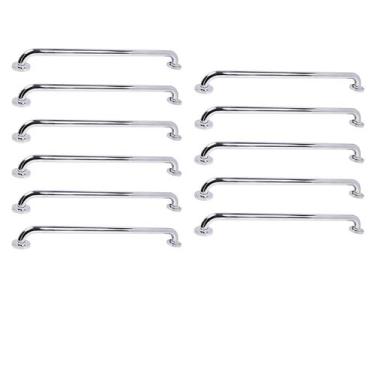 Imagem de Barra de Apoio Inox 70cm Kit 11 Unidades Suporte Idoso Gestante Cadeir