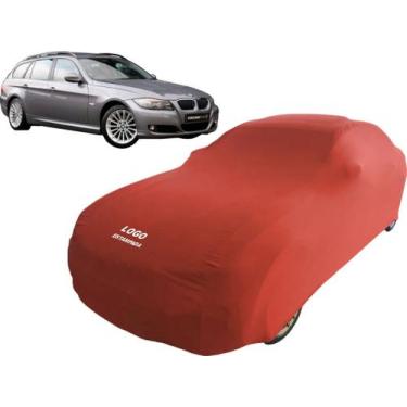 Imagem de Capa Carro Bmw 325i Touring Tecido Helanca Anti Poeira - Mz, Vermelha