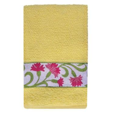 Imagem de Toalha de Banho Alegre Jacquard 100% Algodão 70cm x 1,40m - Marcotex, 