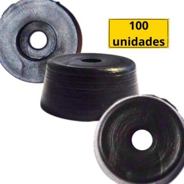 Imagem de Pé Borracha Para Mesa Armarios Guarda Roupas Sofá Sapateiro C/ 100 - R