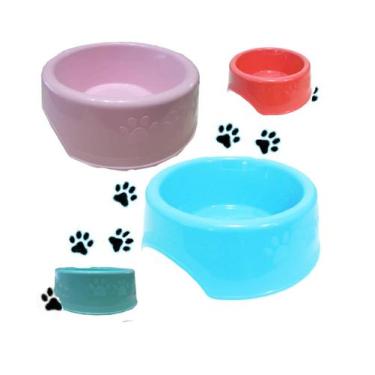 Imagem de Tigela Ração e Água Cachorro Gato Comedouro Tigela 1,2L - EMB-UTILIT, 