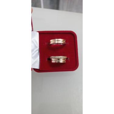 Imagem de Aliança de moeda + meia Alinça - Moeda antiga