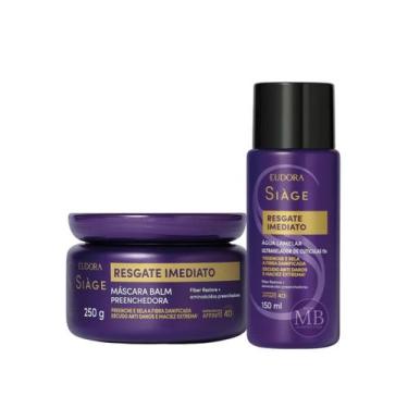Imagem de Combo Cronograma Capilar Máscara Capilar Água Lamelar Resgate Imediato