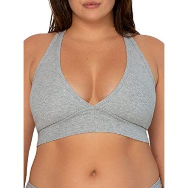 Imagem de Smart & Sexy Sutiã feminino Cloud Cotton Comfort Collection, Cinza-claro mesclado, GG