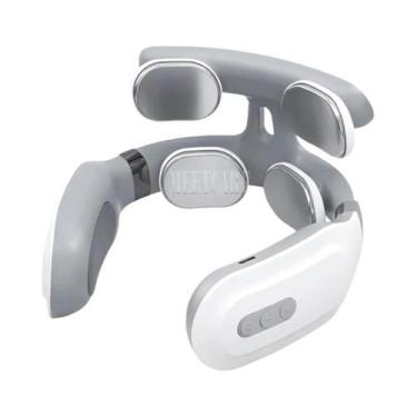 Imagem de Massageador de Pulso e Pescoço Tens Sem Fio - Alívio da Dor Muscular, 