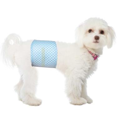 Imagem de Flying Paws faixas de barriga descartáveis ​​para cães machos, fraldas para cachorros machos com indicador de umidade, fraldas macias superabsorventes para cães machos (s, 20)