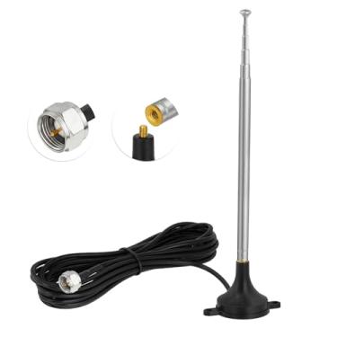 Imagem de Bingfu Substituição de antena Fm para receptor estéreo doméstico antena de rádio FM telescópica interna compatível com Pioneer Onkyo Yamaha Marantz Sherwood rádio digital HD Bluetooth AV áudio vídeo