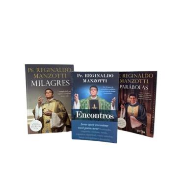 Imagem de Padre Reginaldo Manzotti Kit 3 Livros Religiosos - Artigo em Papel ou Papelão [Catolicismo]