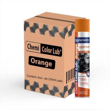 Imagem de Desingripante Lubrificante Spray 250ml ChemiColor Lub Antiferrugem 6 U