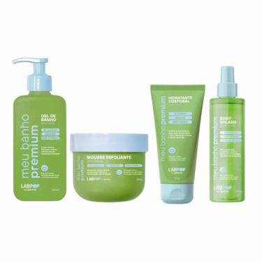 Imagem de Kit meu banho premium green breeze labpop - labotrat