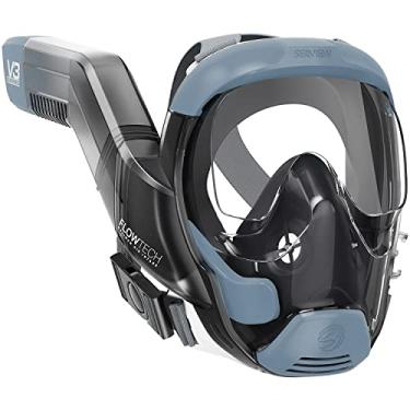 Imagem de Seaview 180 V3 Full Face Snorkel Mask Adult- The V3 is The Perfect Snorkeling Gear for Adults- Snorkel Mask with 180 Panoramic Viewing and Up to 600% Easier Breathing- Patented Flowtech Air I