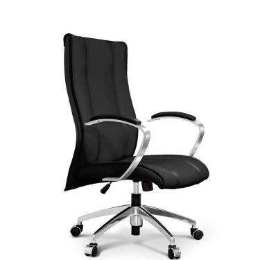 Imagem de Cadeira Presidente Infinity Giratória com Braço Preto