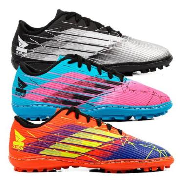 Imagem de Kit 3 Chuteira Masculina Society Costurada Sintético Grama - Oldsen, L