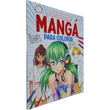 Imagem de Livro Físico Mangá Para Colorir: Universo Colorido - Editora Pé da Let