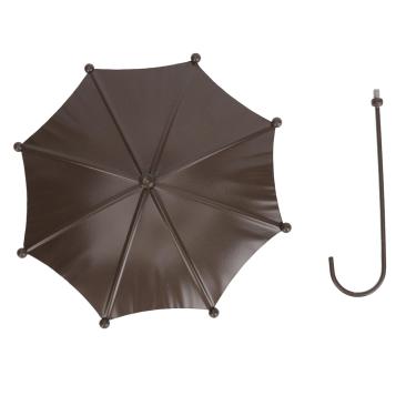 Imagem de Umbrella Flor Alimentador de Beija -Flor, Alimentador de Pássaro Pendurado para Decoração de Jardim Com Banheiro de Pássaro de Metal Lagoa ou Bebedor