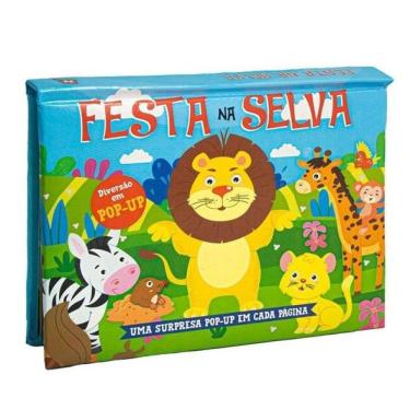 Imagem de Festa Na Selva: Uma Surpresa Pop-Up Em Cada Página