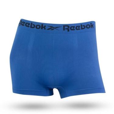 Imagem de Cueca Boxer Microfibra Classic AZUL Tamanho M 016RKB23265SO Reebok - A