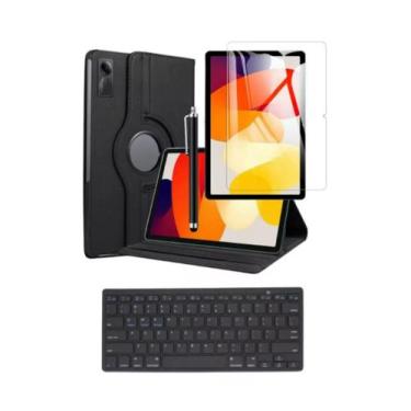 Imagem de Capa Com Teclado + Película + Caneta Para Tablet Redmi SE 11 Polegadas