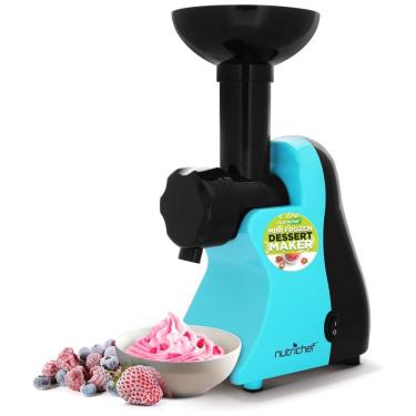 Imagem de Electric Maker Máquina de Sorvete de Frutas Faz Sobremesas de Sorvete Vegano Saudáveis, Gelato de Servir Suave, Smoothie, Slushie, Iogurte