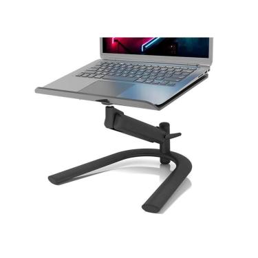 Imagem de Suporte De Mesa Para Notebook Até 16 Com Regulagem Contínua De Altura Octoo Clipway-note Preto