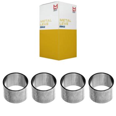 Imagem de Jogo Bucha Biela Motor std Volkswagen Fusca Kombi Brasília 67 a 2006 Metal Leve SBG019