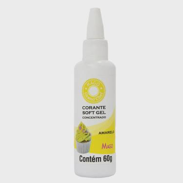 Imagem de Corante Soft Gel Mago 60g Amarelo