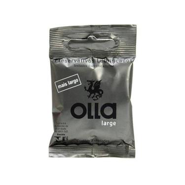 Imagem de Preservativo Lubrificado c/ 3 unidades - Olla Large (5cm)