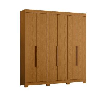 Imagem de Guarda Roupa Vinci Casal 6 Portas 3 Gavetas 2,00M Altura Móveis Albatr