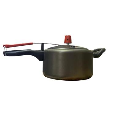 Imagem de Panela De Pressão 3l Antiaderente Cinza 5 Estrelas Inmetro 