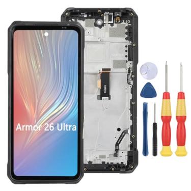 Imagem de SiuVorZhi Tela LCD compatível com Ulefone Armor 26 UItra LCD Display Touch Screen Assembly Peças de reposição com ferramentas (sem moldura)