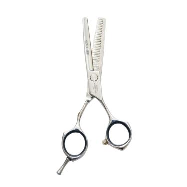 Imagem de Tesoura Desfiadeira Salles Profissional 5.5 Prata