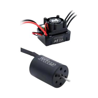 Imagem de Combo Motor Sem Escova à Prova d'Água M2430/2435/2440 com ESC M35A par