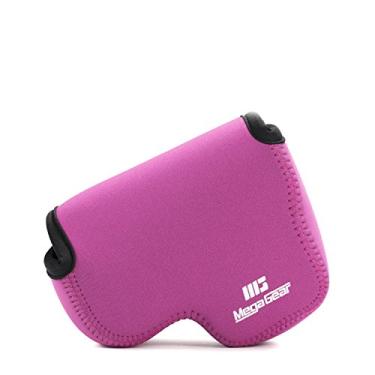 Imagem de Megagear Nikon Coolpix L340 Capa de câmera ultraleve de neoprene, com mosquetão - Rosa choque - MG787