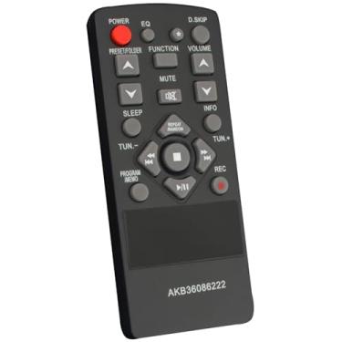 Imagem de Beyution AKB36086222 Controle remoto de substituição compatível com LG Mini Hi-Fi System AKB36086222 MCD35 MCD65 MCD66 MCS35F MCS65F
