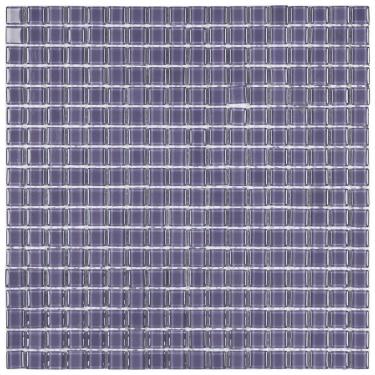 Imagem de Pastilha De Vidro Cristal Glass Mosaic 30cmx30cm (placas) Roxa