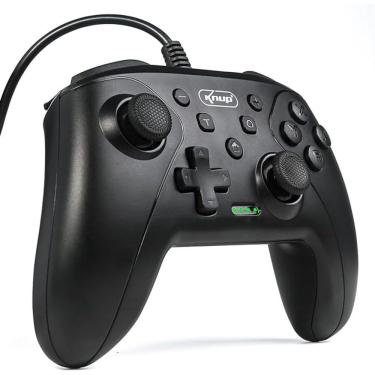 Imagem de Controle Joystick Knup Kp-cn700 Compatível Com Pc Nintendo Switch Ps3 Android Com Fio Usb