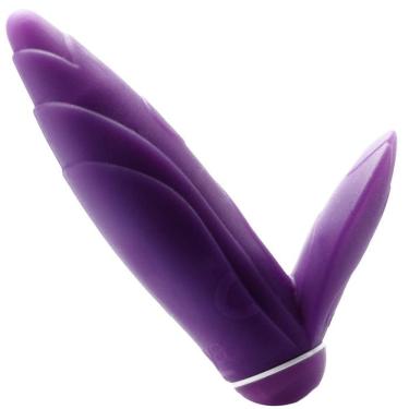 Imagem de Vibrador E Estimulador Clitoriano - Little Su Tulip Joya - Lilás