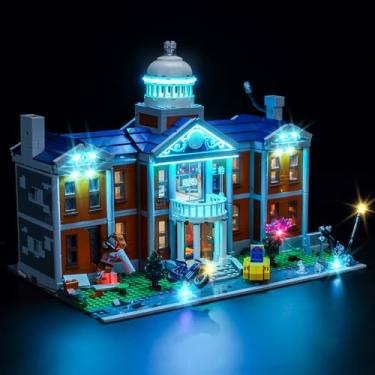 Imagem de Hilighting Kit De Iluminação Led Atualizado Compatível Com Lego X-Men: Conjunto Construção X-Mansion, Decoração Luzes 76294, Ideia Presente Natal (Modelo Não Incluso)