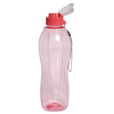 Imagem de Garrafa de Água Squeeze Plástico Academia Resistente 600ml - Tesla Sto