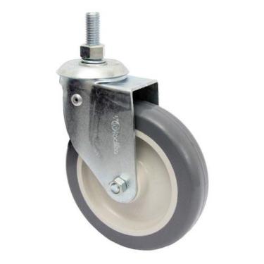 Imagem de Rodizio Girat. Espiga Roscada 5pol. R512 Bp Pvc Anti Risco 75kg Por Ro