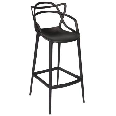 Imagem de Cadeira Alta Para Balcão Allegra Plastico Resistente