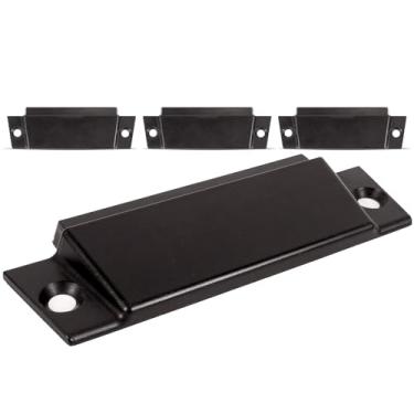 Imagem de US Cargo Control E Track Tampa de plástico para trilhos horizontais E-Track – Elimina bordas afiadas e oferece um visual final – Funciona com trilhos horizontais E – Pacote com 4